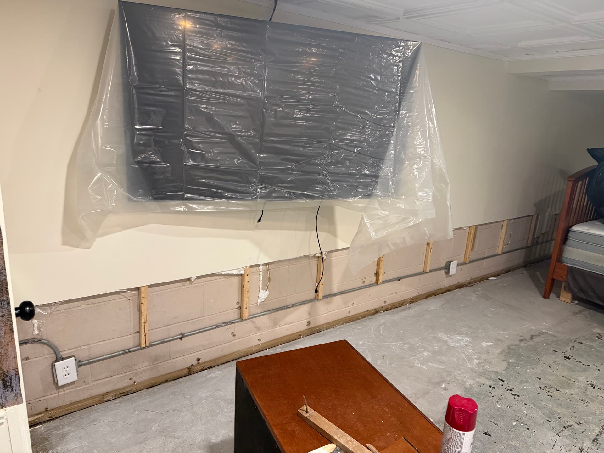 Basement Flood Cut Repairs Done Right image