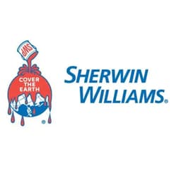 Sherwin-Williams logo featuring a paint can and the slogan "Cover the Earth."